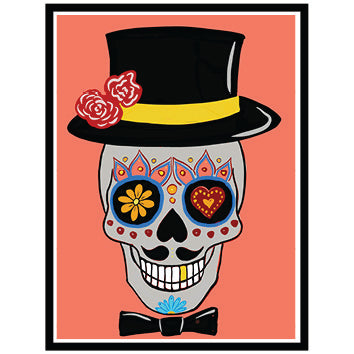 Day of the Dead Sugar Skull Paint Kit